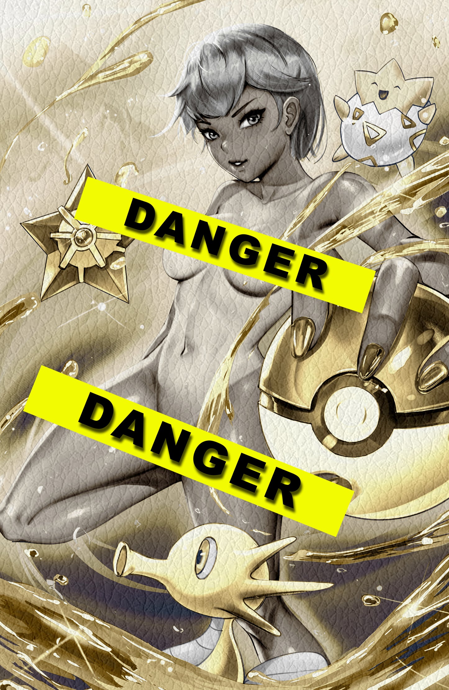 WAIFU CHRONICLES #1 - MONSTER TRAINER COSPLAY - FOIL/LEATHER - by Miss Henpai - PREORDER +(CRYSTAL CLEAR BOARD)