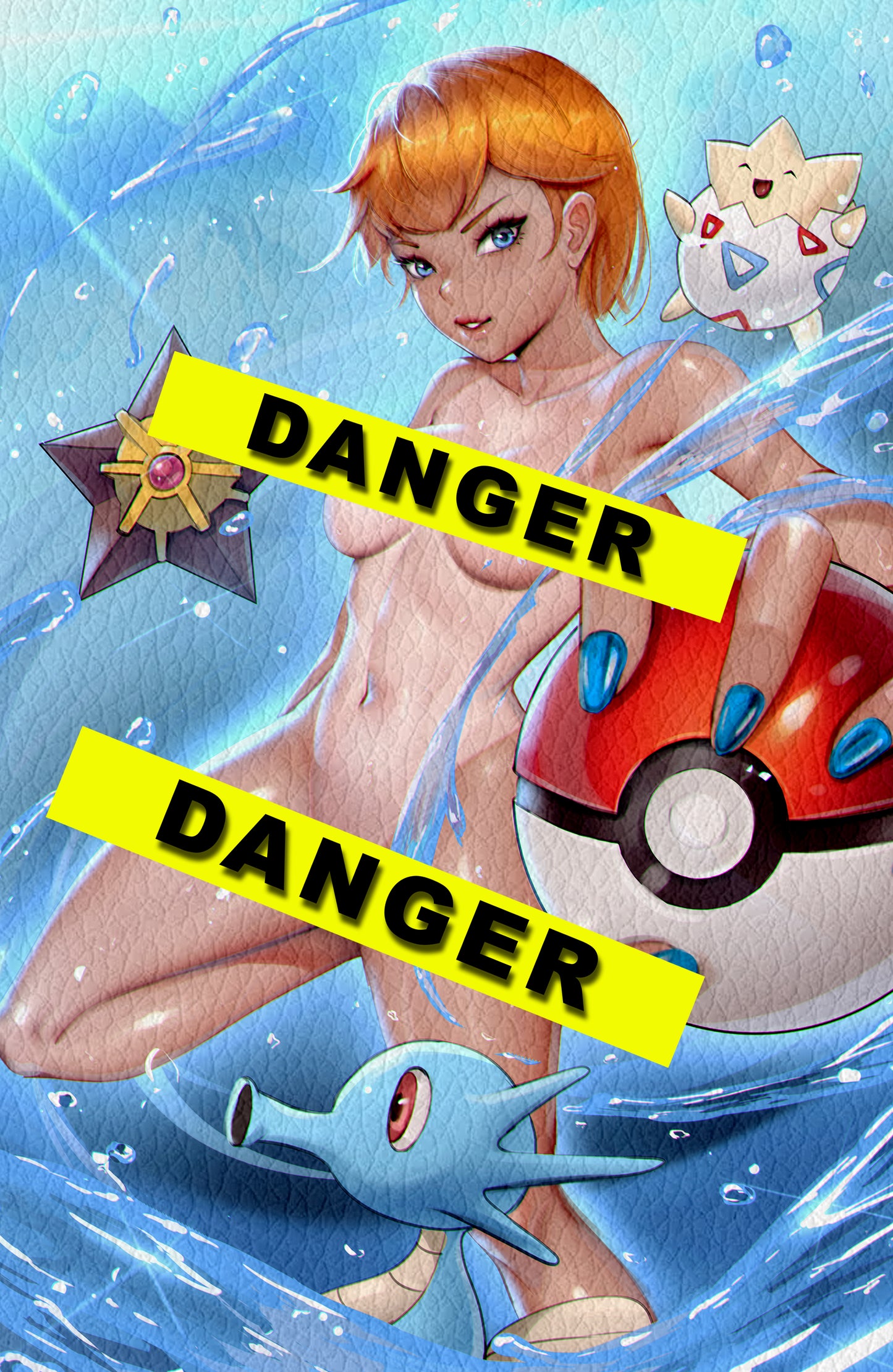 WAIFU CHRONICLES #1 - MONSTER TRAINER COSPLAY - FOIL/LEATHER - by Miss Henpai - PREORDER +(CRYSTAL CLEAR BOARD)