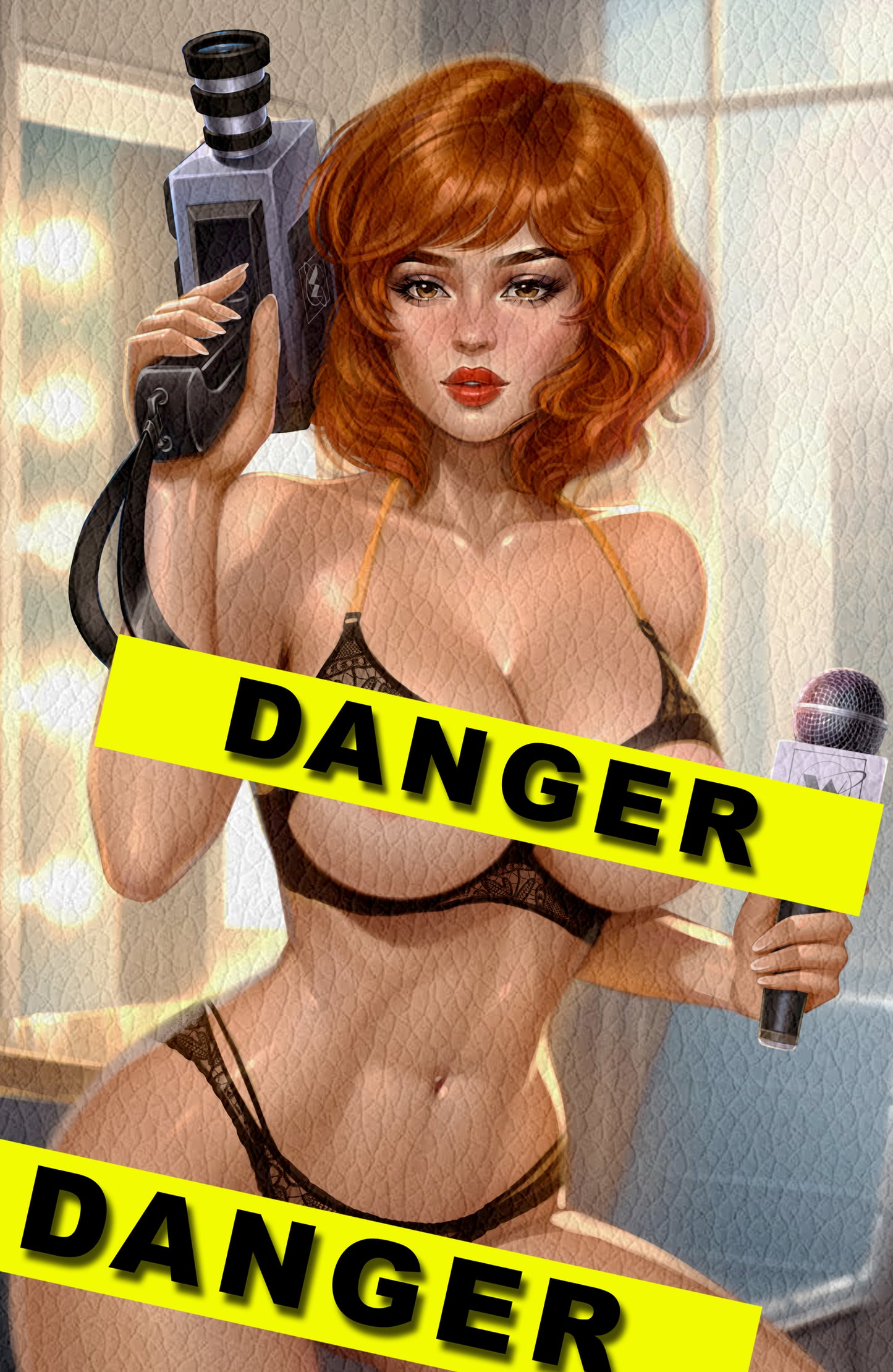 WAIFU CHRONICLES #1 - BREAKING NEWS COSPLAY by Pilnikova Art PATREON +(CRYSTAL CLEAR BOARD)