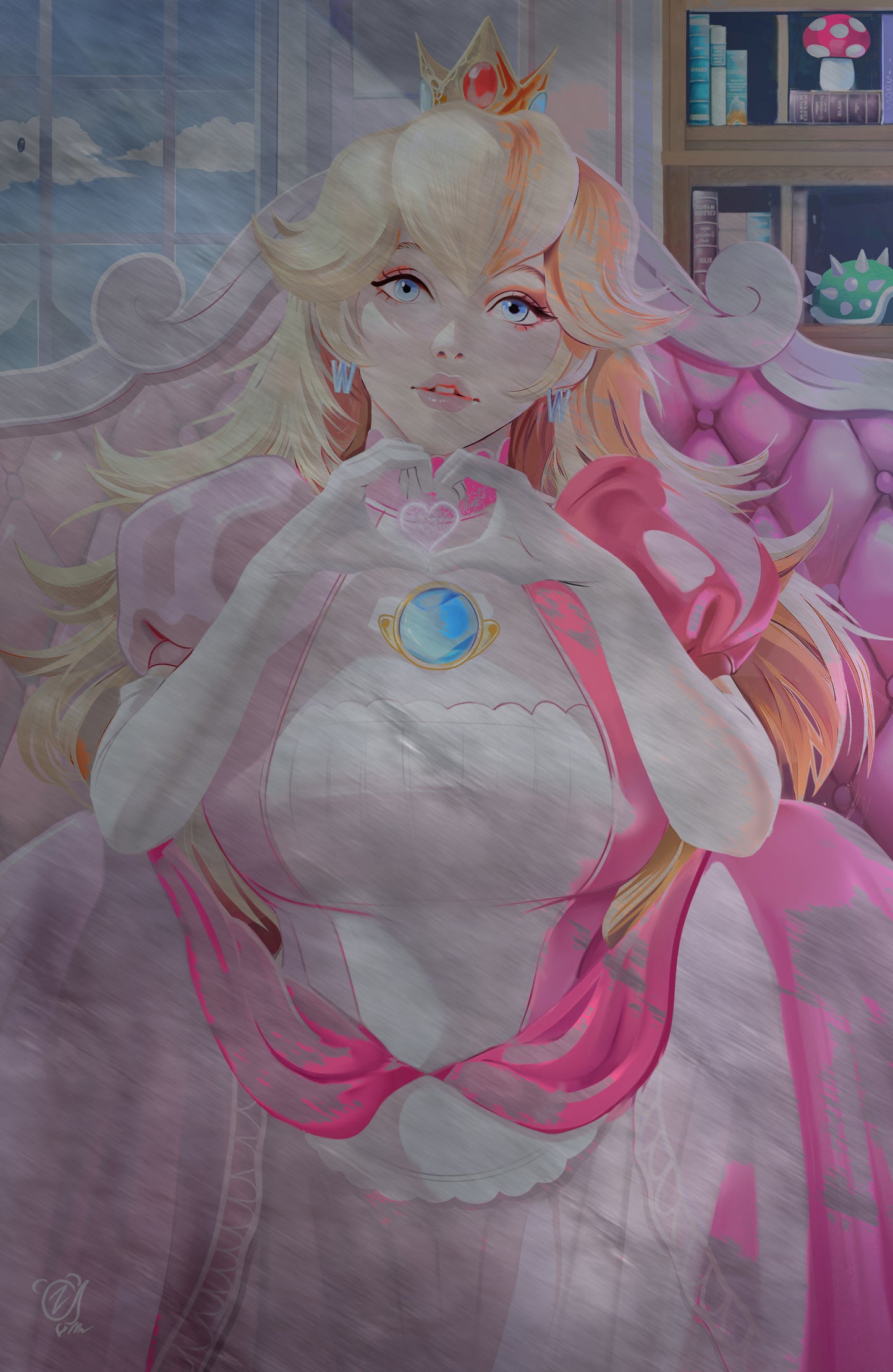 WAIFU CHRONICLES #1 - CAPTIVE PRINCESS COSPLAY - METAL - by Zheanhmeart