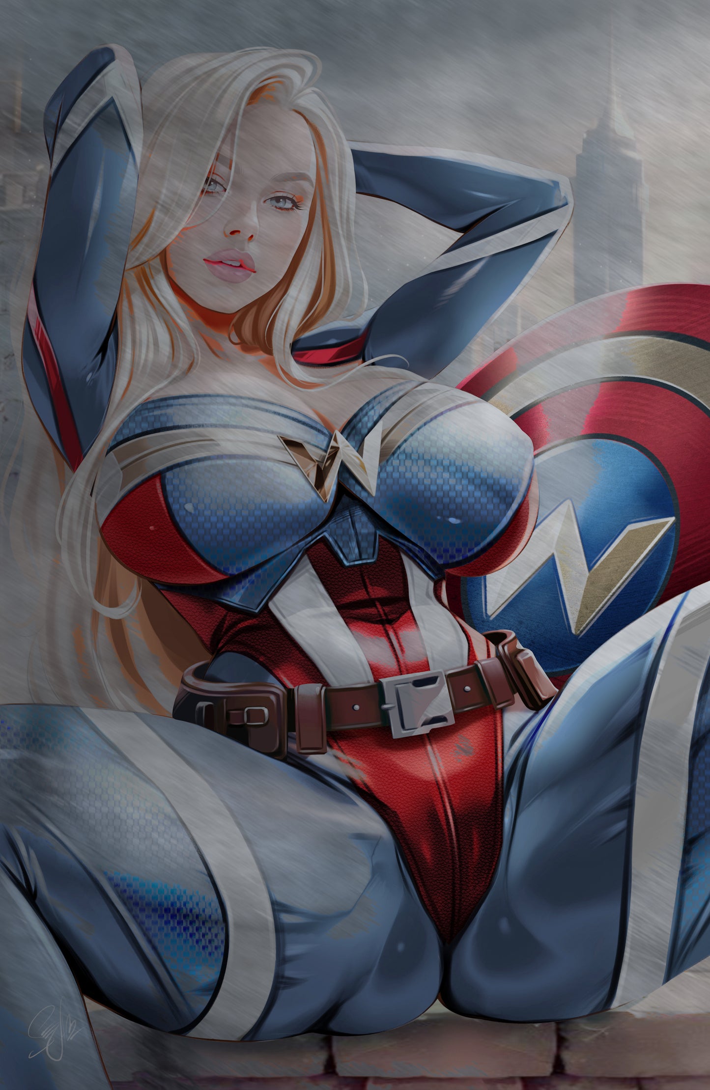 WAIFU CHRONICLES #1 - CAPTAIN MAKIMA COSPLAY - METAL - by Katya Sinyukhina