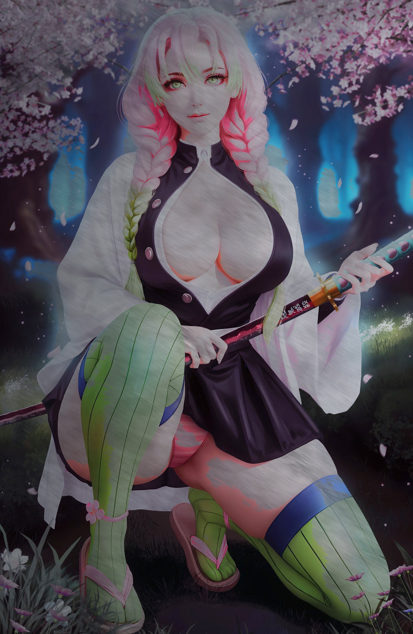 WAIFU CHRONICLES #1 - PINK SLAYER COSPLAY - METAL - by Danejo - PREORDER +(CRYSTAL CLEAR BOARD)