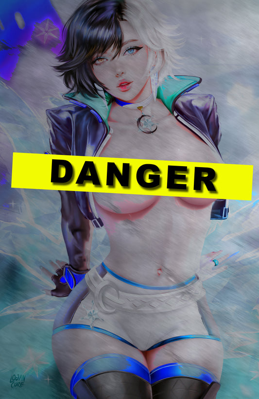 WAIFU CHRONICLES #1 - WINTER CHILL COSPLAY - METAL - by Logan Cure - PREORDER