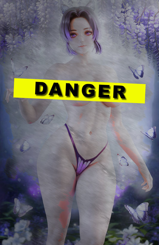 WAIFU CHRONICLES #1 - PURPLE SLAYER COSPLAY - METAL - by Danejo - Preorder