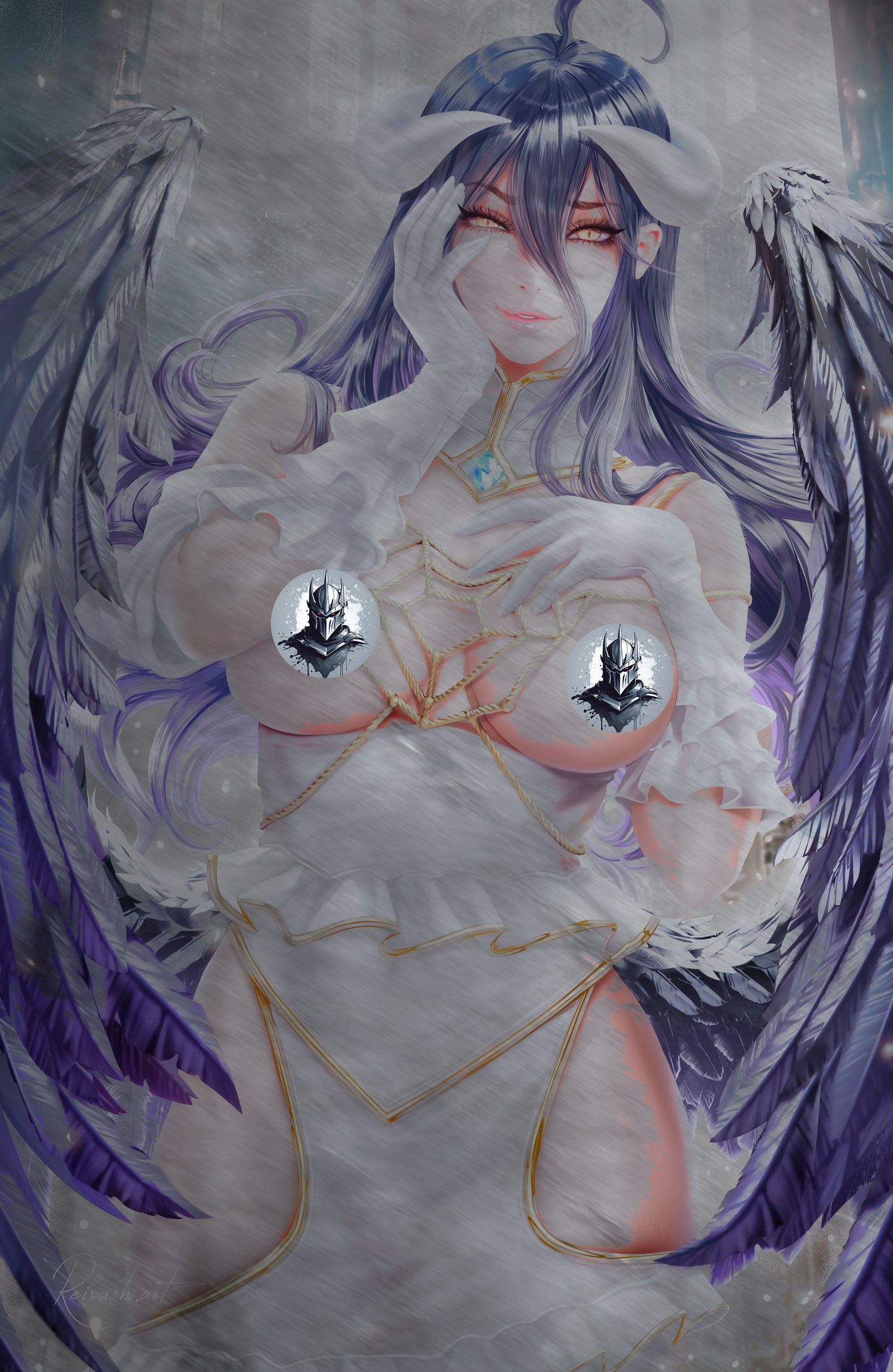WAIFU CHRONICLES #1 - TEMPTING DEMON COSPLAY - METAL - by Reivash - PREORDER