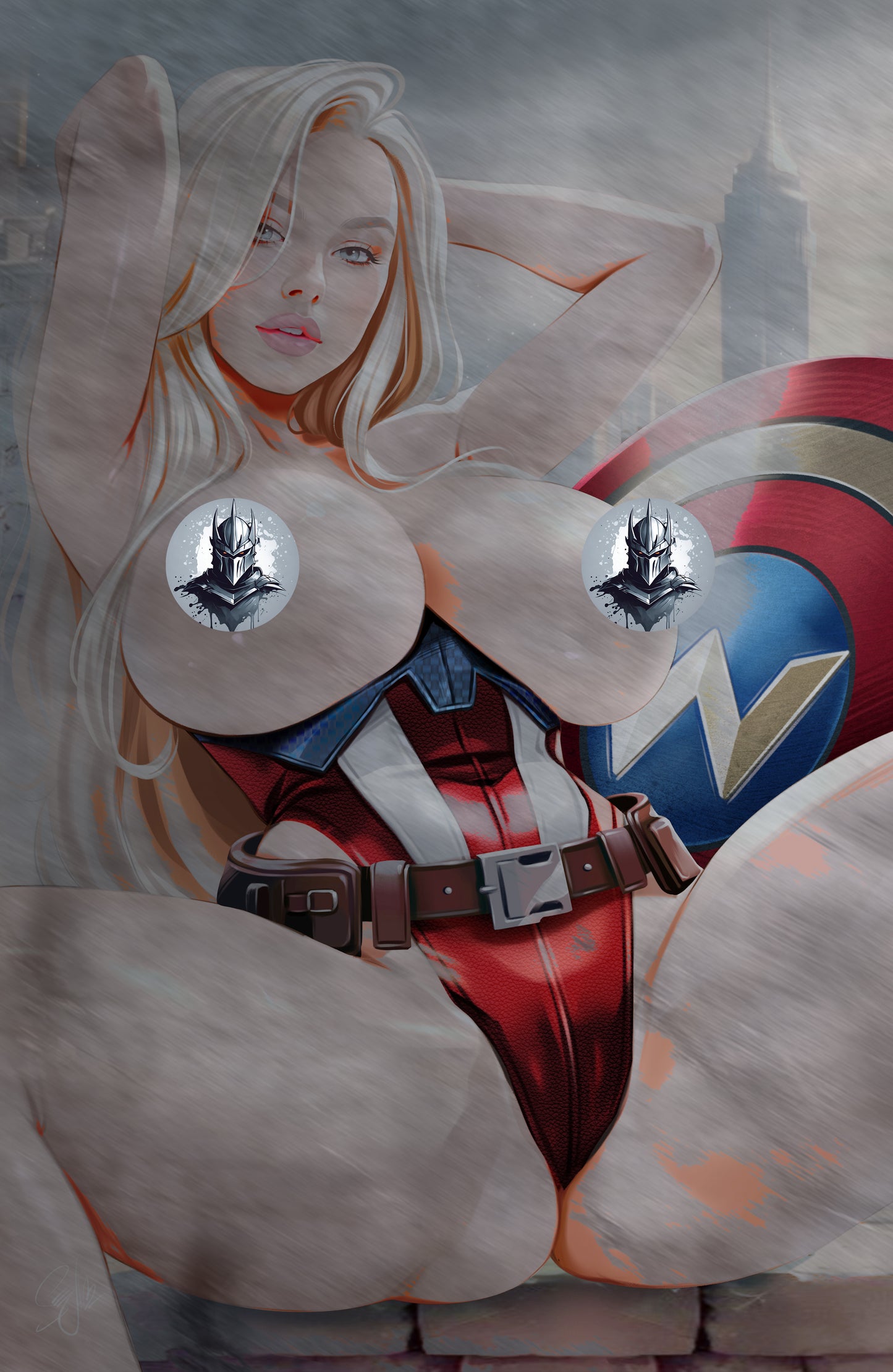 WAIFU CHRONICLES #1 - CAPTAIN MAKIMA COSPLAY - METAL - by Katya Sinyukhina
