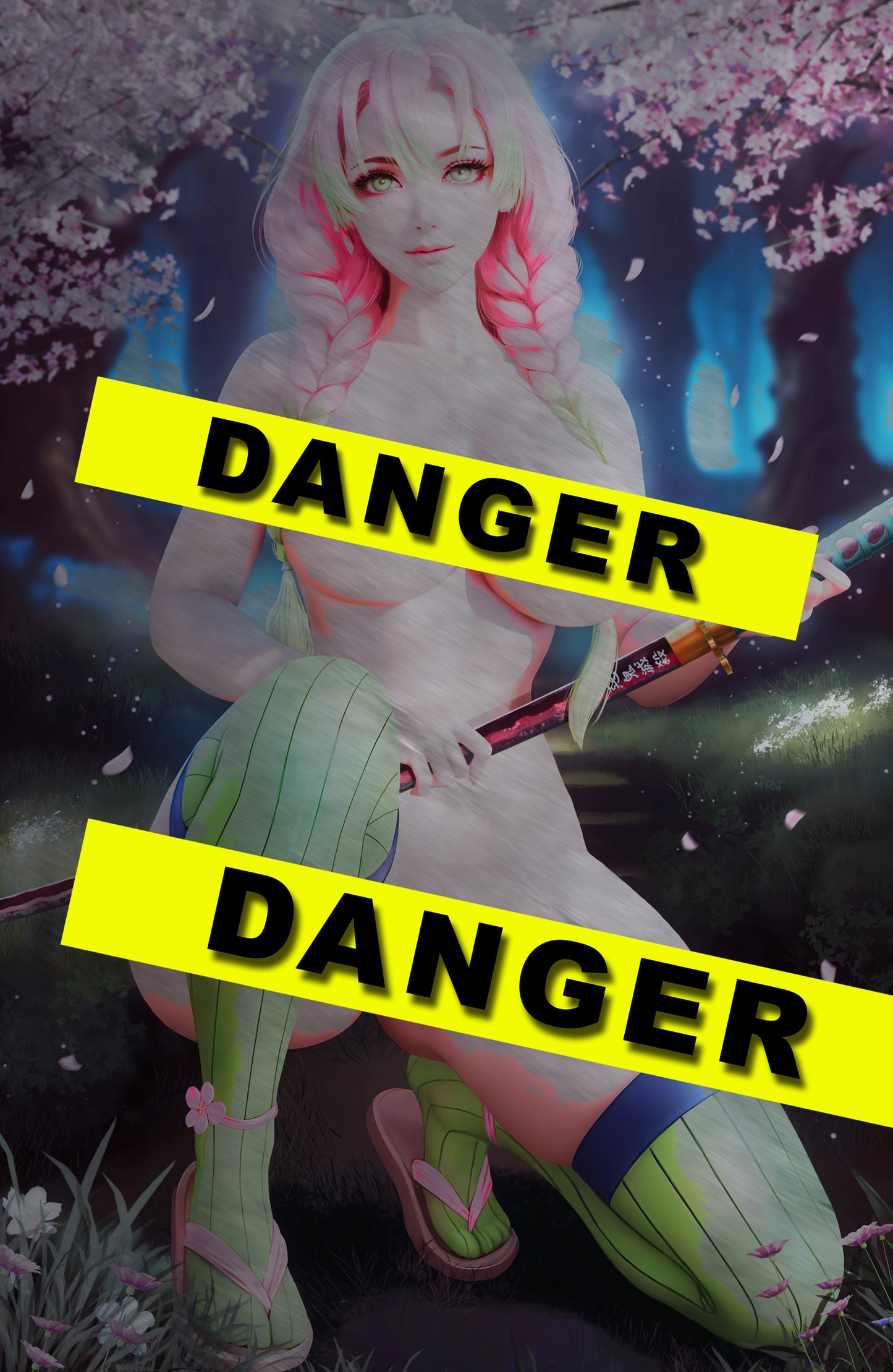 WAIFU CHRONICLES #1 - PINK SLAYER COSPLAY - METAL - by Danejo - PREORDER +(CRYSTAL CLEAR BOARD)
