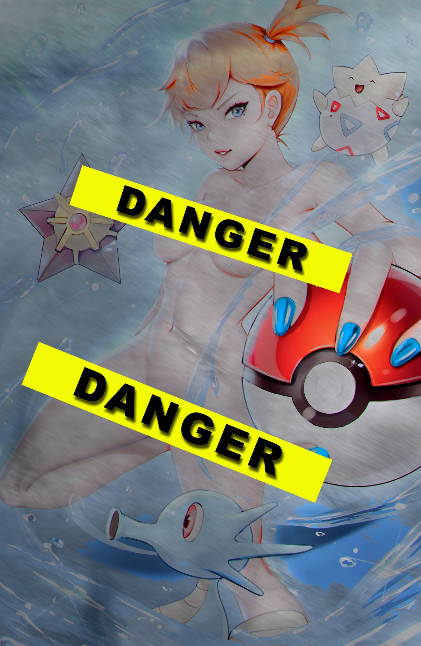 WAIFU CHRONICLES #1 - MONSTER TRAINER COSPLAY - METAL - by Miss Henpai - PREORDER +(CRYSTAL CLEAR BOARD)