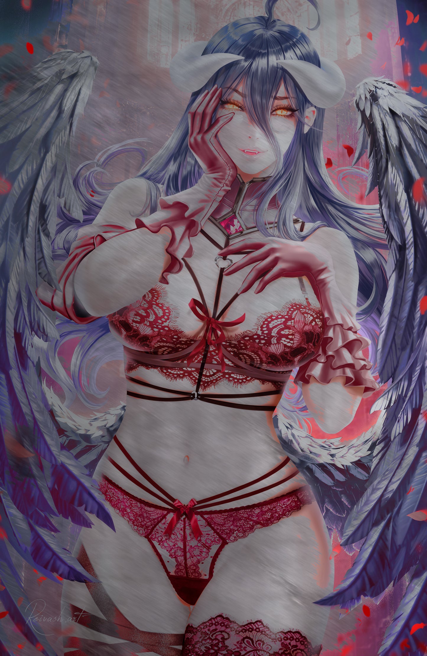 WAIFU CHRONICLES #1 - TEMPTING DEMON COSPLAY - METAL - by Reivash - PREORDER