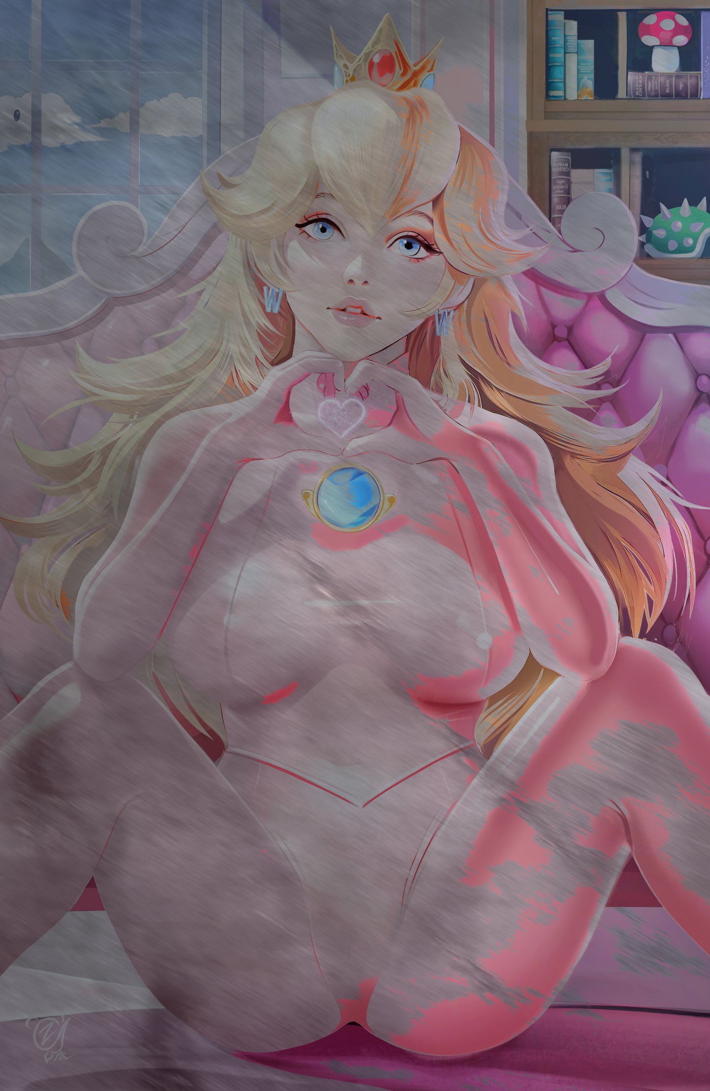 WAIFU CHRONICLES #1 - CAPTIVE PRINCESS COSPLAY - METAL - by Zheanhmeart