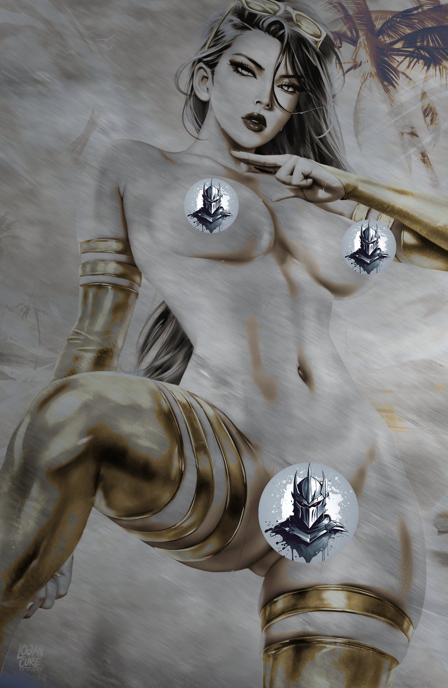 WAIFU CHRONICLES #1 - PSY BLADE COSPLAY - METAL - by Logan Cure - PREORDER