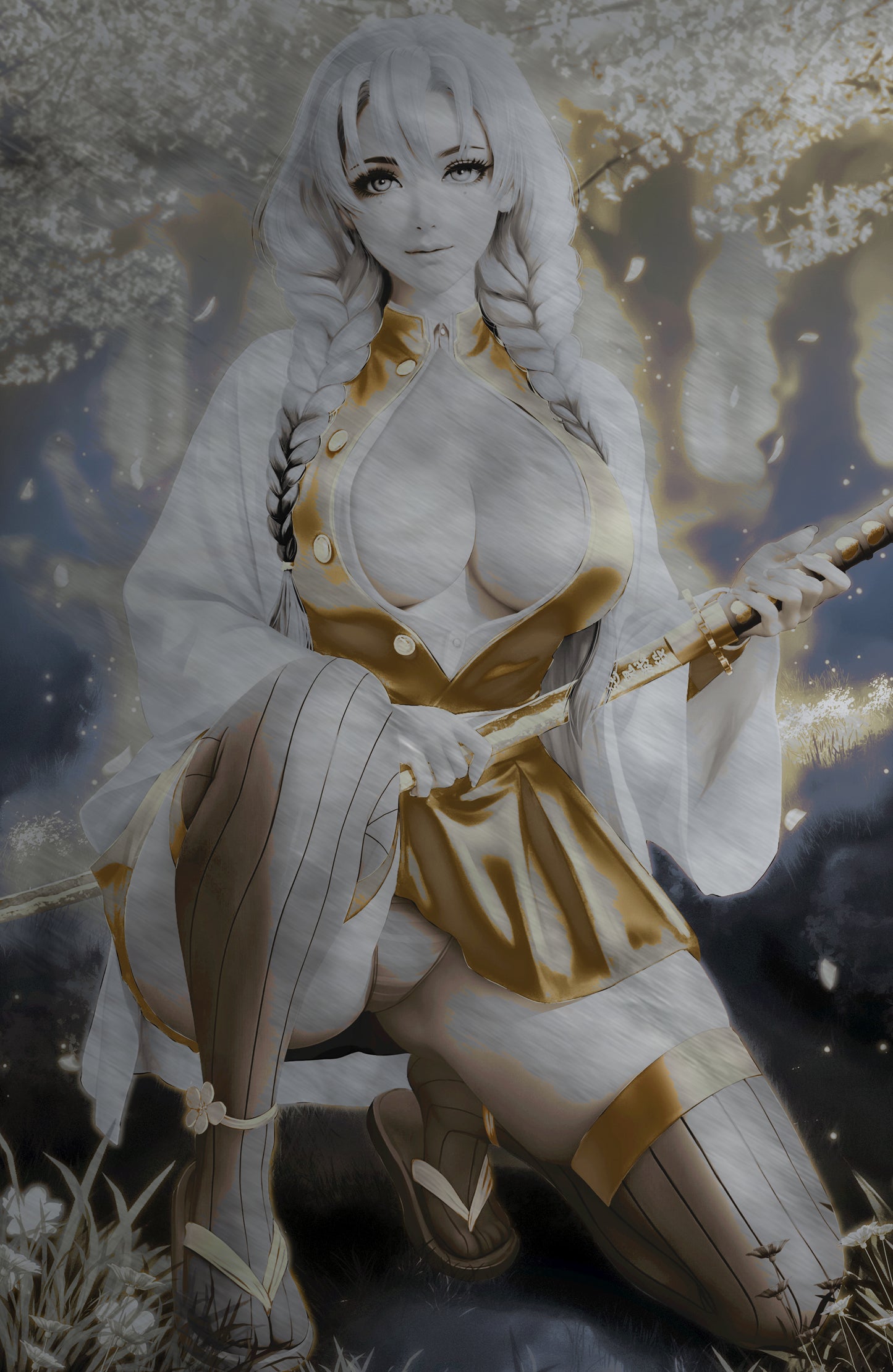 WAIFU CHRONICLES #1 - PINK SLAYER COSPLAY - METAL - by Danejo - PREORDER +(CRYSTAL CLEAR BOARD)
