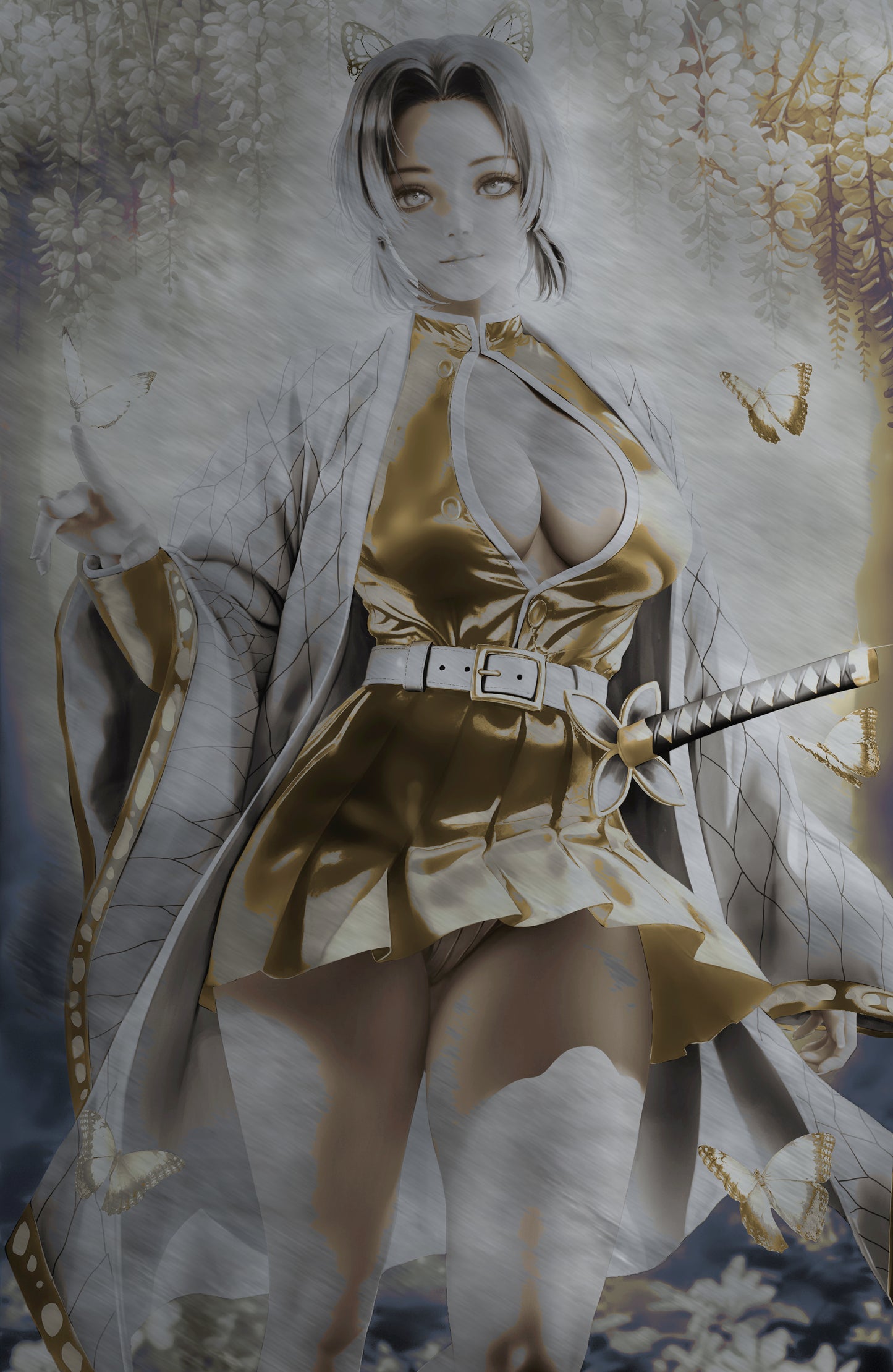 WAIFU CHRONICLES #1 - PURPLE SLAYER COSPLAY - METAL - by Danejo - Preorder
