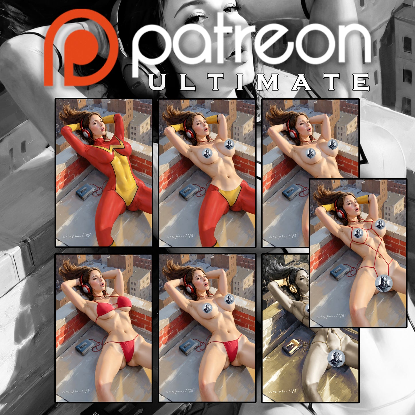 WAIFU CHRONICLES #1 - SUNNING SPIDER COSPLAY by Nathan Lorenzana