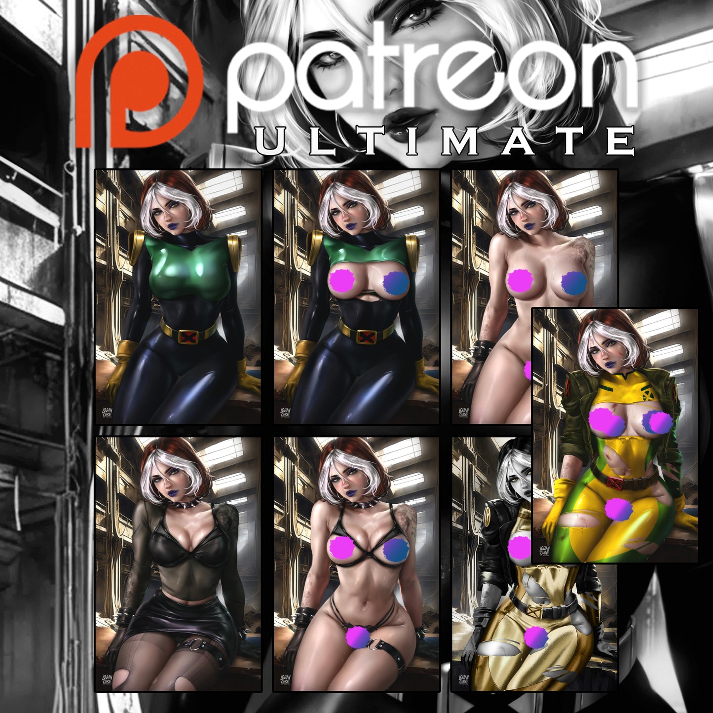 WAIFU CHRONICLES #1 - GOTHIC BELLE COSPLAY by Logan Cure