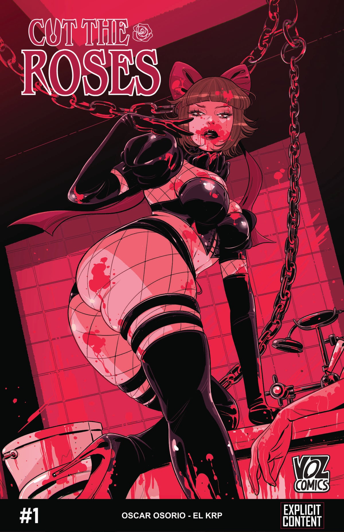 CUT THE ROSES - LUANA VECCHIO COVER C TRADE VARIANT
