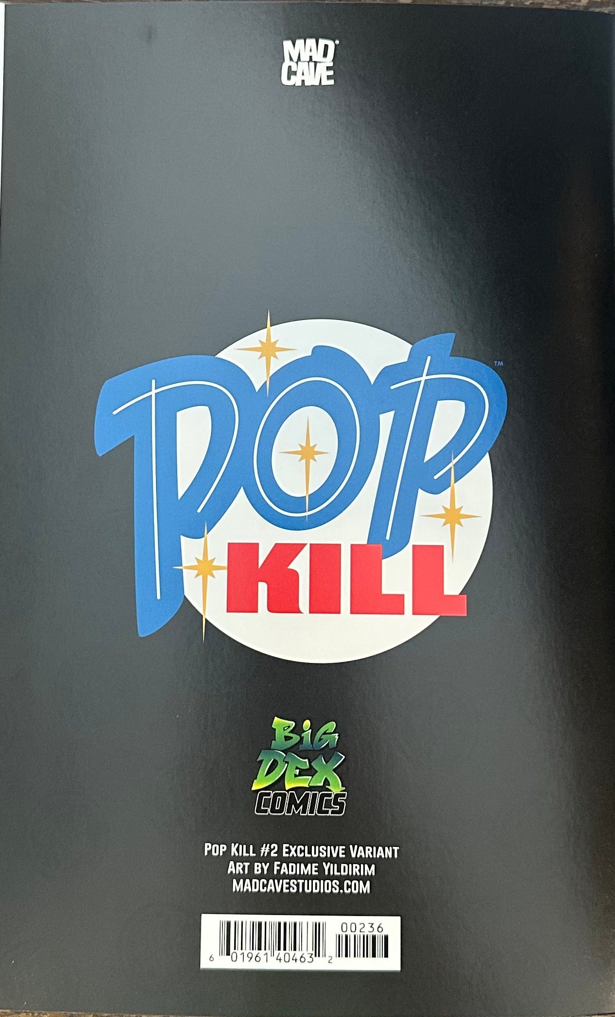 POP KILL #2 - FADIME YILDIRIM COVER B VIRGIN VARIANT