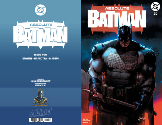 ABSOLUTE BATMAN #20 - JAVIER FERNANDEZ TRADE VARIANT LTD 3000 - Preorder