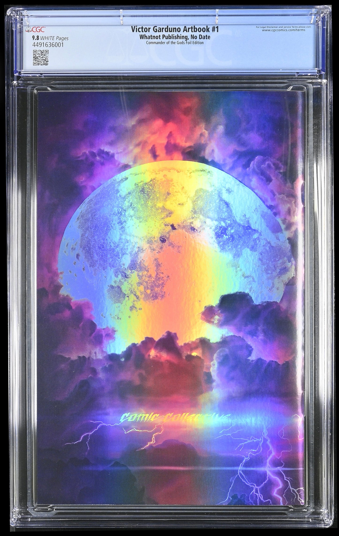 VICTOR GARDUNO ARTBOOK #1 - FOIL VIRGIN EDITION OPTIMUS PRIME AP 3/160 CGC 9.8