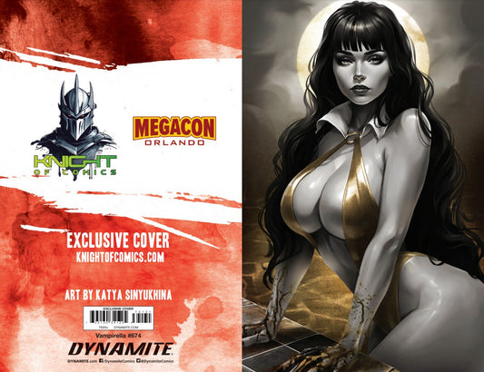 VAMPIRELLA #674 - KATYA SINYUKHINA VIRGIN VARIANT MEGACON 2025 EXCLUSIVE