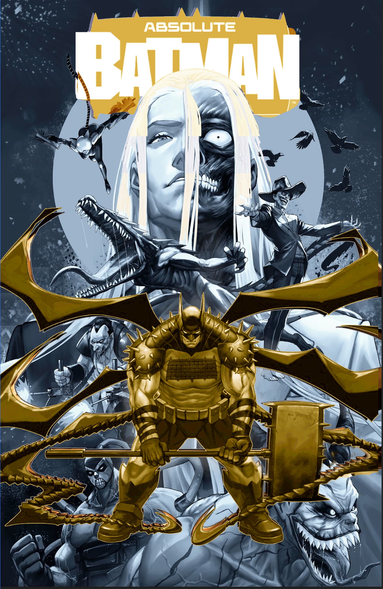 ABSOLUTE BATMAN #21 - SANTA FUNG 2ND SPECIAL SPOT FOIL VARIANT KNIGHT OF COMICS EXCLUSIVE LTD 1000 - WHATNOT ONLY