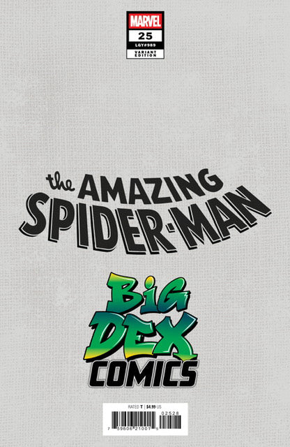 AMAZING SPIDER-MAN #25 - GODTAIL VIRGIN VARIANT