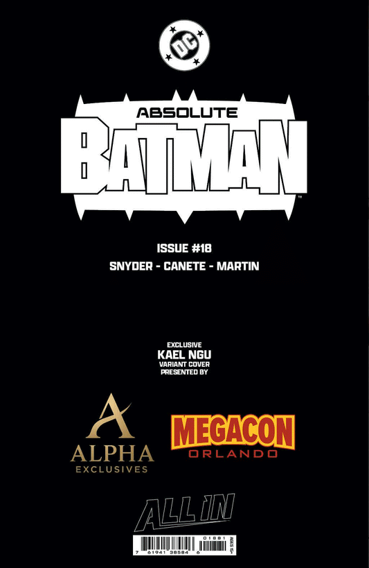 ABSOLUTE BATMAN #18 - KAEL NGU TRADE VARIANT