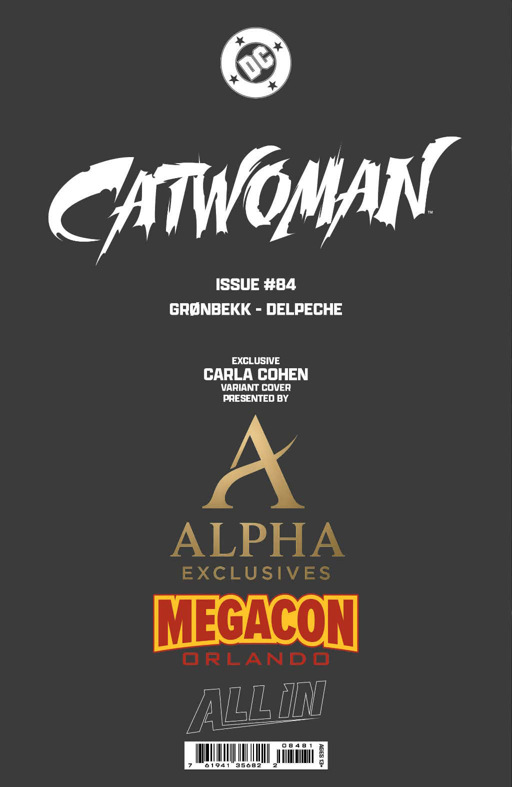 CATWOMAN #84 - CARLA COHEN FOIL VARIANT