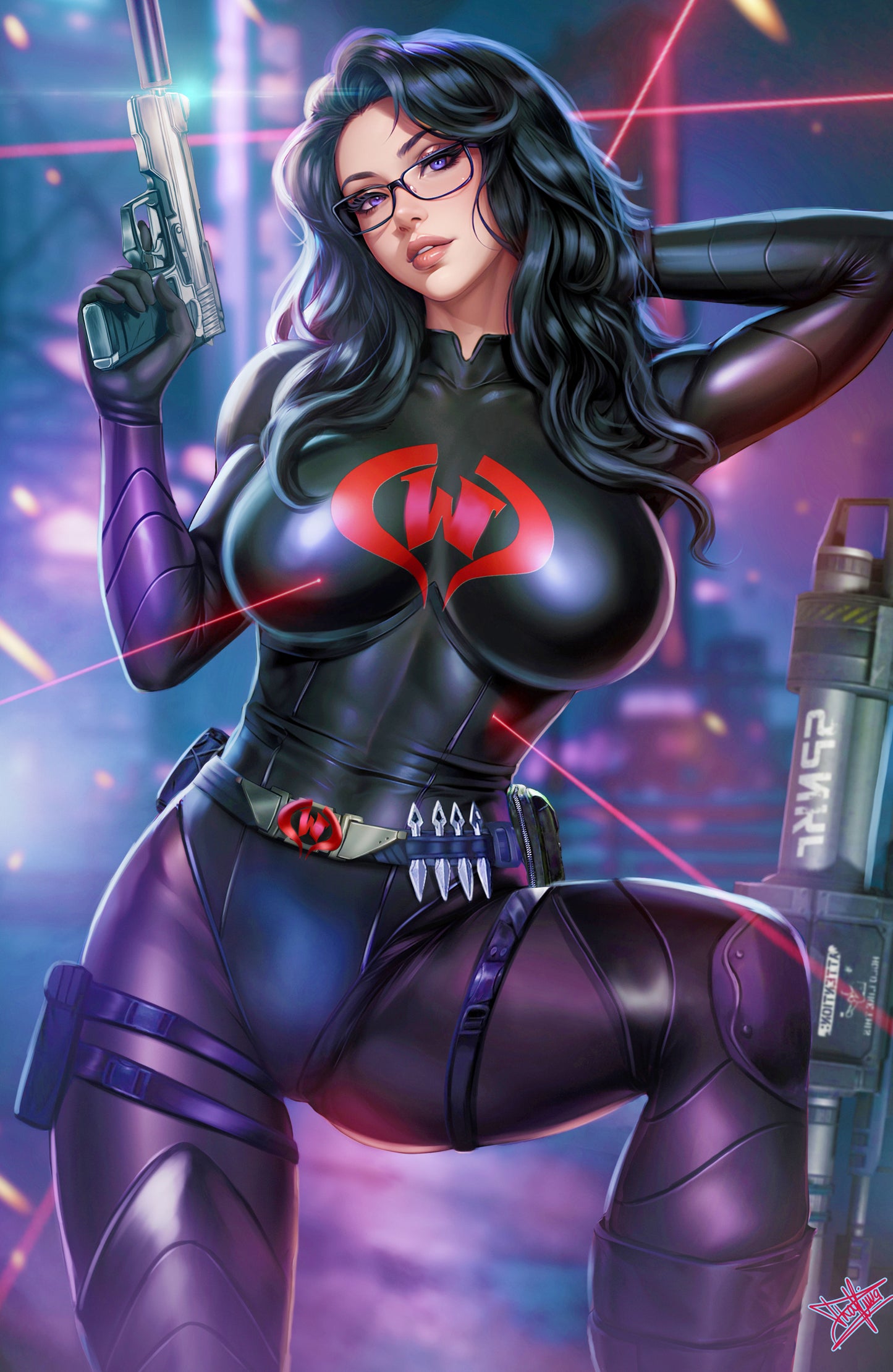 WAIFU CHRONICLES #1 - TACTICAL SPY COSPLAY by Dhaxina