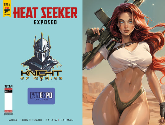 HEAT SEEKER EXPOSED #1 - KATYA SINYUKHINA COVER A FANEXPO DALLAS 2025 EXCLUSIVE