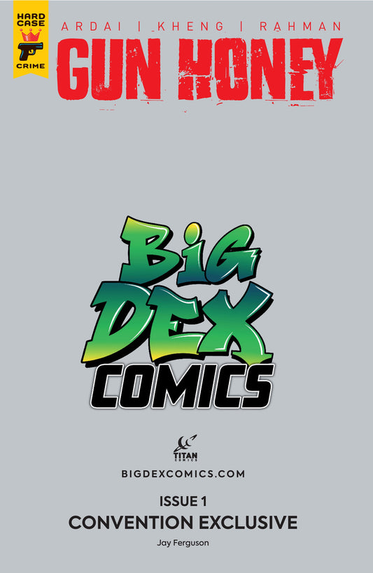 GUN HONEY #1 - JAY FERGUSON STEEL VIRGIN VARIANT