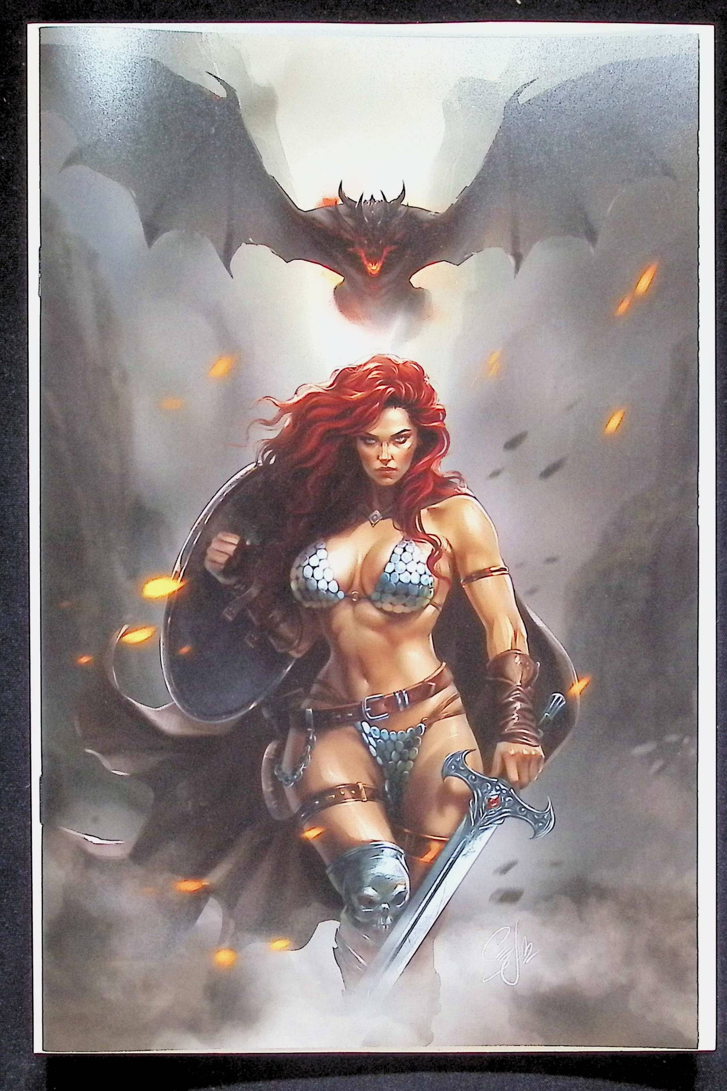 RED SONJA #12 - KATYA SINYUKHINA VIRGIN SDCC 2024 EXCLUSIVE COVER A