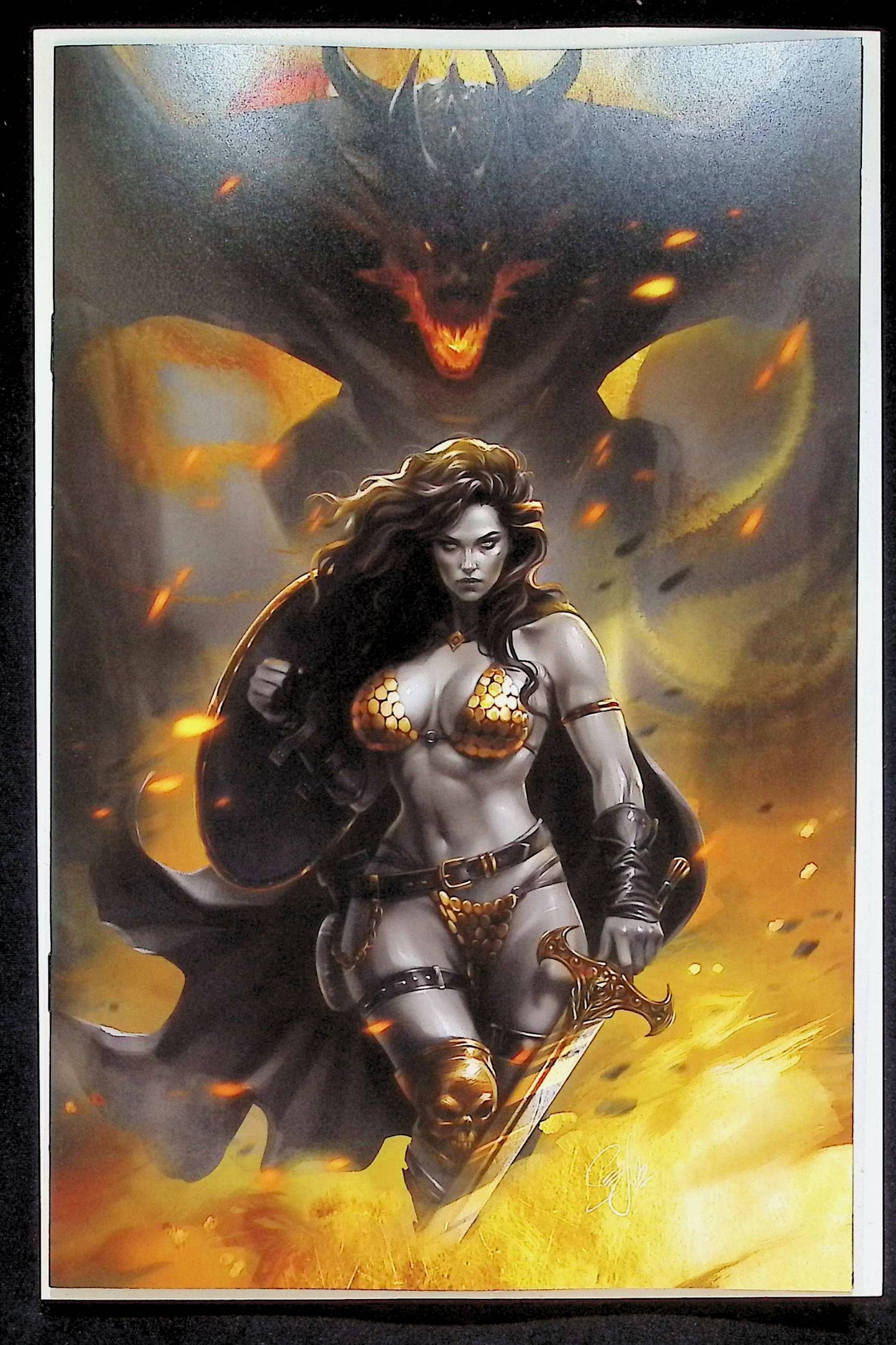 RED SONJA #12 - KATYA SINYUKHINA VIRGIN SDCC 2024 EXCLUSIVE COVER B