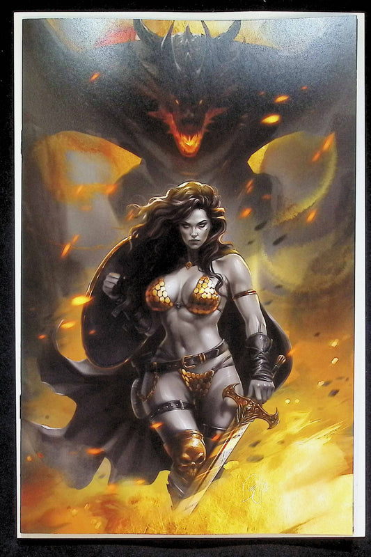 RED SONJA #12 - KATYA SINYUKHINA VIRGIN SDCC 2024 EXCLUSIVE COVER B