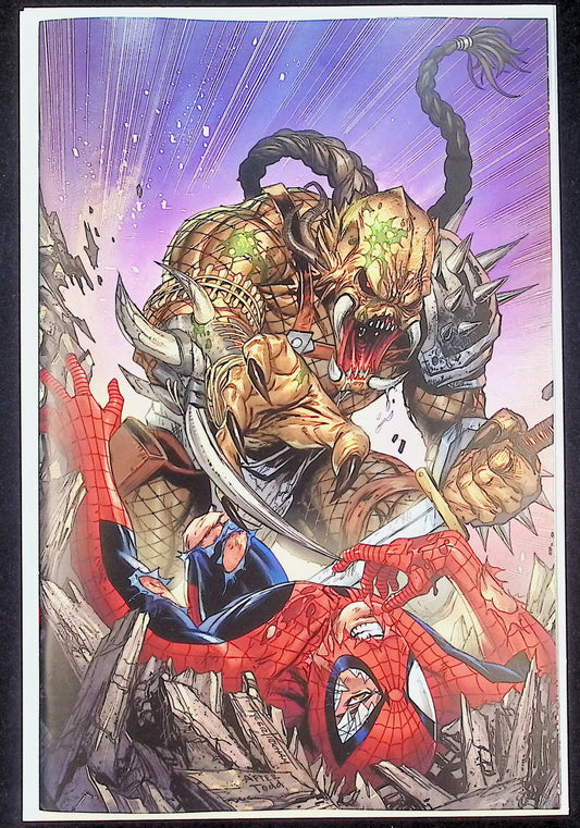 PREDATOR VS SPIDERMAN #1 - TYLER KIRKHAM VIRGIN VARIANT 2025 EXCLUSIVE COVER B