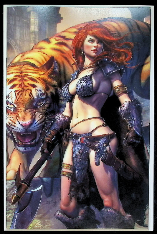 RED SONJA: DEATH AND THE DEVIL #1 - TIAGO DA SILVA 2024 EXCLUSIVE COVER A