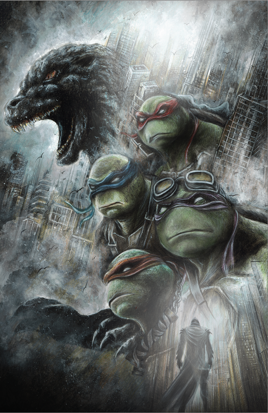 Teenage Mutant Ninja Turtles x Godzilla #5 Wil Shrike