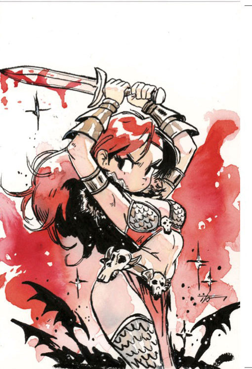 RED SONJA: SHE-DEVIL WITH A SWORD #7 - ITO (Kawaii Style) VIRGIN VARIANT LTD 500