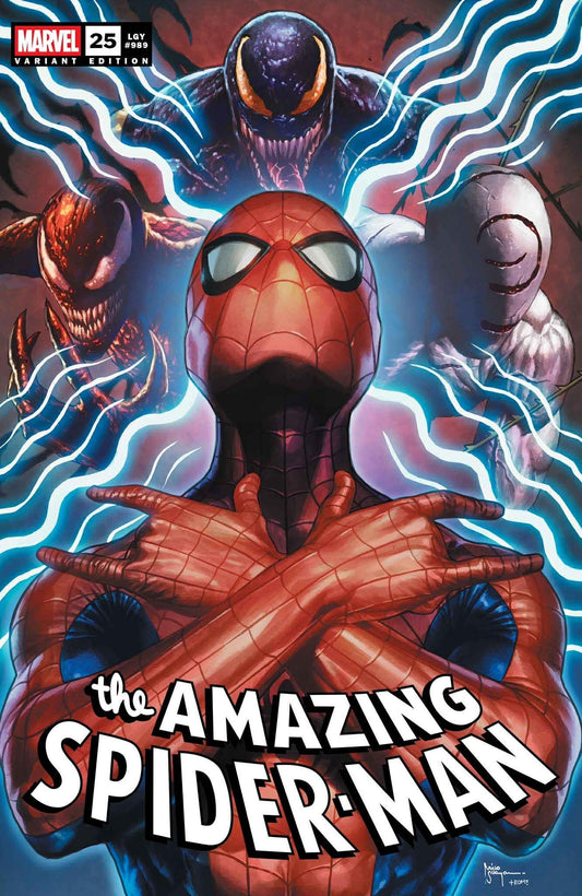 SPIDER-MAN #25 - MICO SUAYAN TRADE & VIRGIN VARIANT BUNDLE SET