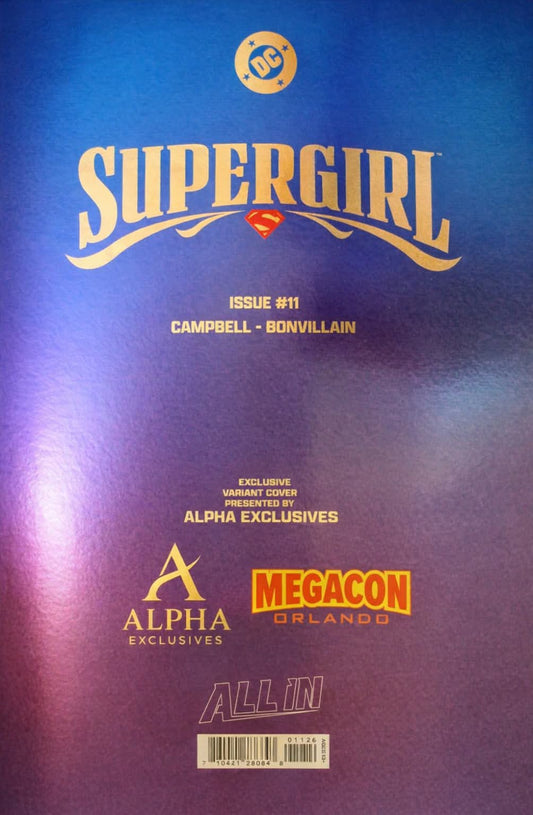 SUPERGIRL #11 - DC COMICS LOGO FOIL VARIANT