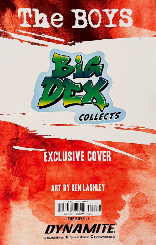 THE BOYS #1 - KEN LASHLEY TRADE VARIANT