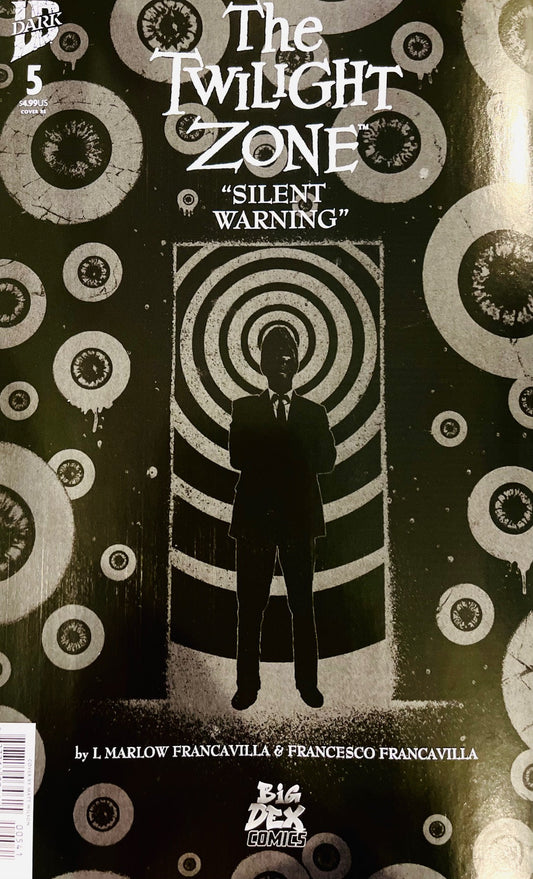 TWILIGHT ZONE SILENT WARNING #5 - MATT WILSON VIRGIN VARIANT