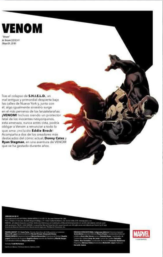 VENOM #1 - TODD McFARLANE MEXICAN FOIL VARIANT