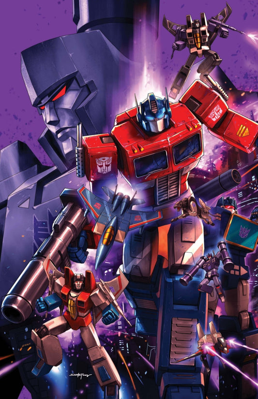 Transformers #35 DOUBLE SIDED Santa Fung FOIL InStock