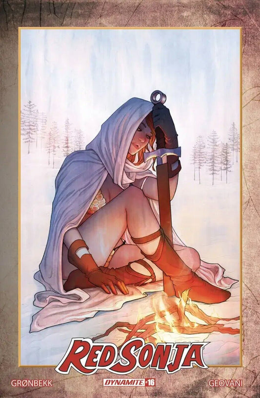 RED SONJA #16 - JENNY FRISON TRADE VARIANT 2024 RATIO 1:10 NM+
