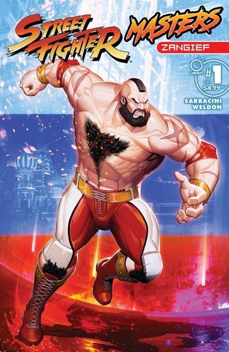 STREET FIGHTER MASTERS ZANGIEF #1 - GENZOMAN COVER A