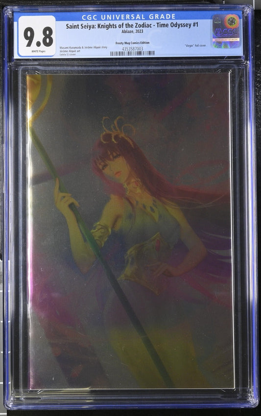 SAINT SEIYA KNIGHT OF THE ZODIAC #1 LEIRIX LI FOIL EDITION VARIANT CGC 9.8