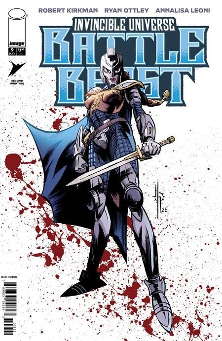INVINCIBLE UNIVERSE BATTLE BEAST #9 2ND PRINT