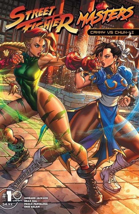 STREET FIGHTER MASTERS CAMMY VS CHUN LI #1 -  PAOLO PANTALEN COVER B VARIANT