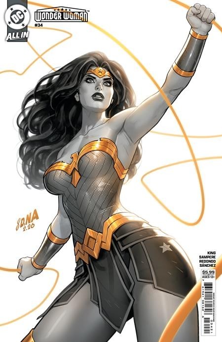 WONDER WOMAN #34 - DAVID NAKAYAMA COVER B